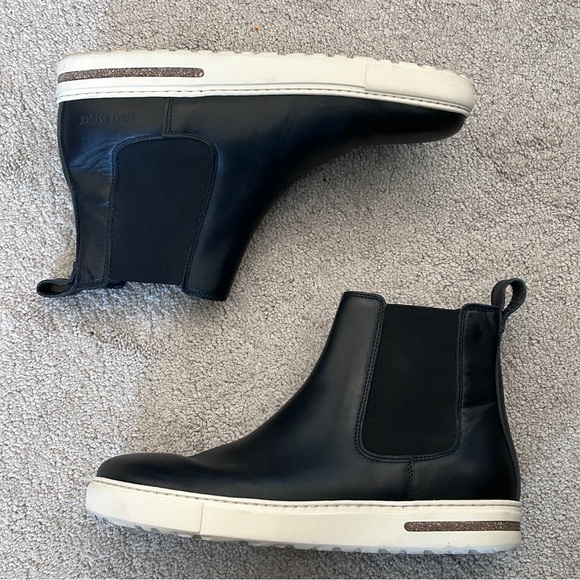 Birkenstock Bend Chelsea Black Leather Sneaker Boot Comfort Bootie 41 / US 10 - Picture 5 of 10